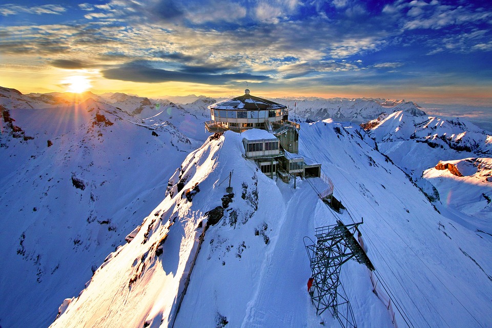 Schilthorn, Mountain Station, Switzerland, Alpine