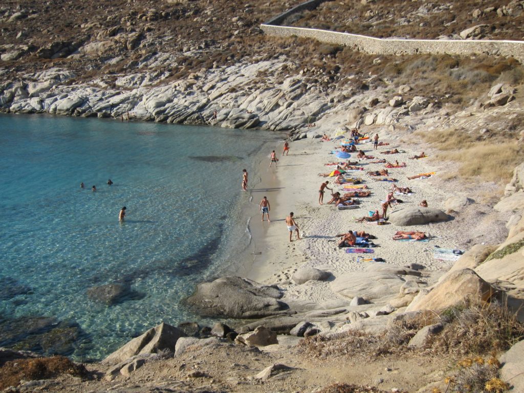 best beaches in mykonos